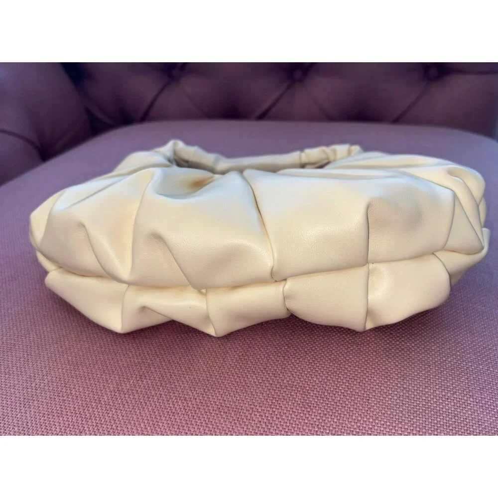 8 Other Reasons Shoulder Bag in Ivory One Size Womens Clutch Handbag Purse - Picture 7 of 9
